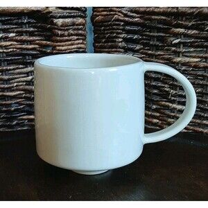 Pigeon Toe Era Mug Minimalist Glazed Earthy Hipster Pedastal Coffee Cup Cream